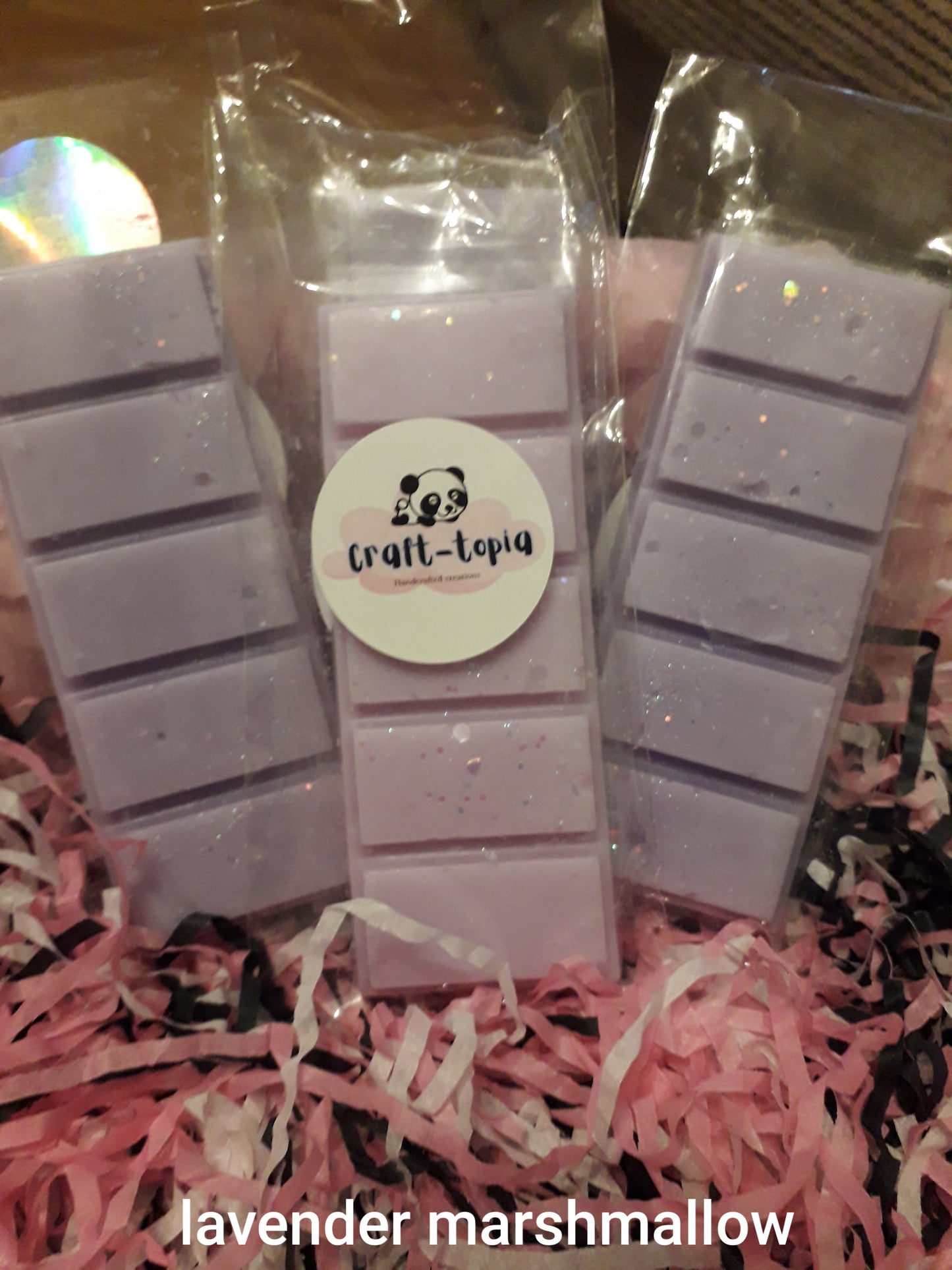 lavender marshmallow snap bar