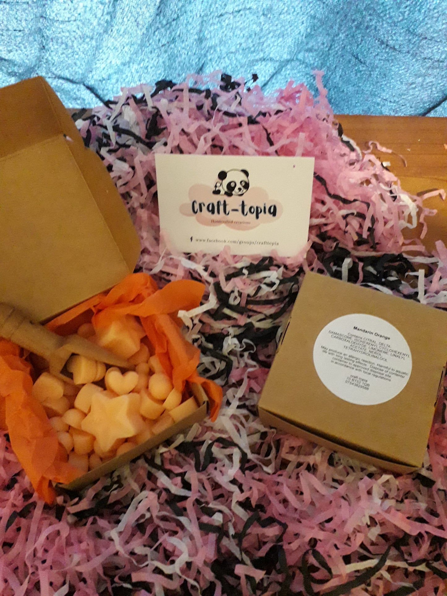 mandarin orange scoopie box
