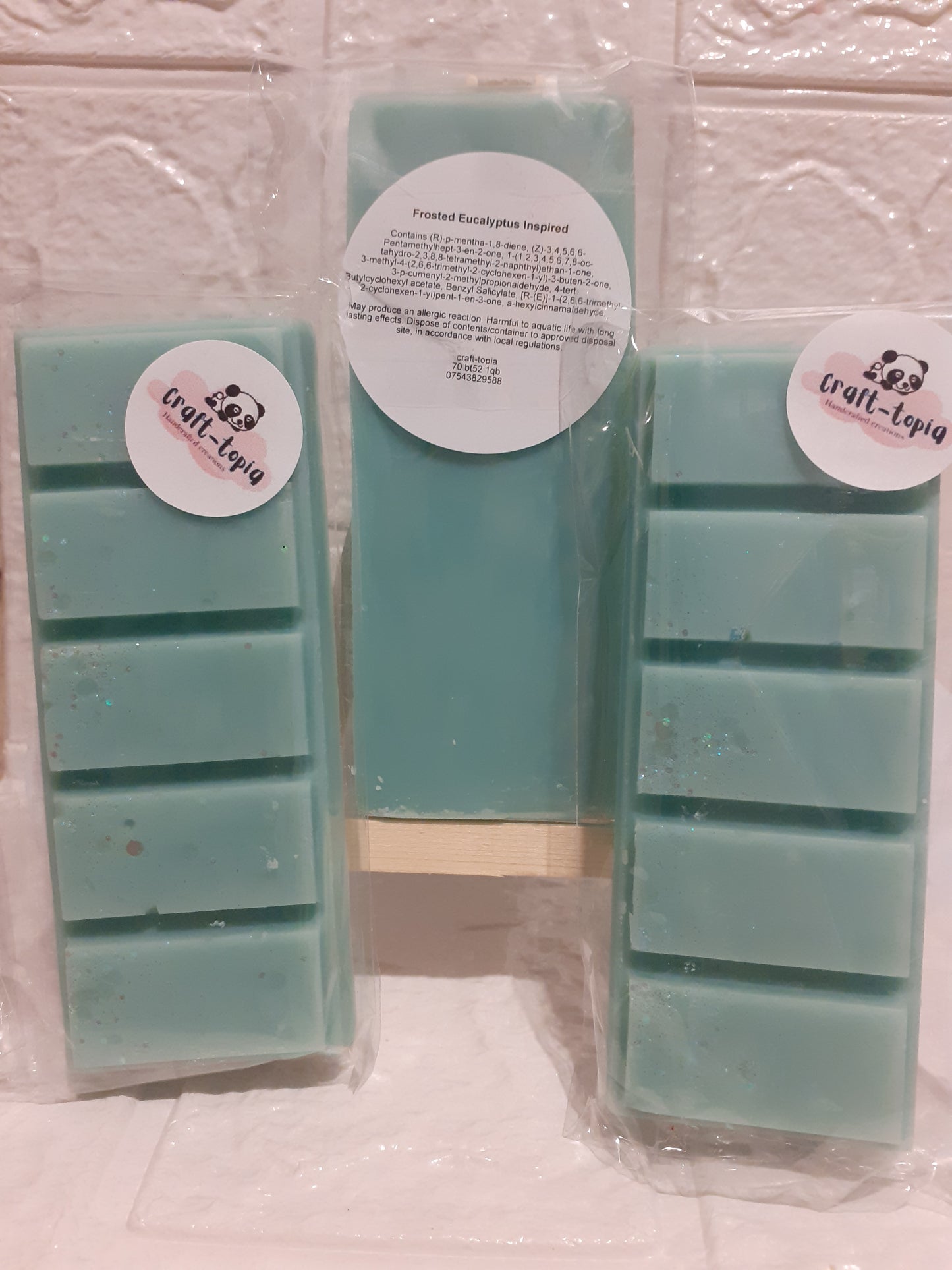 frosted eucalyptus snap bar