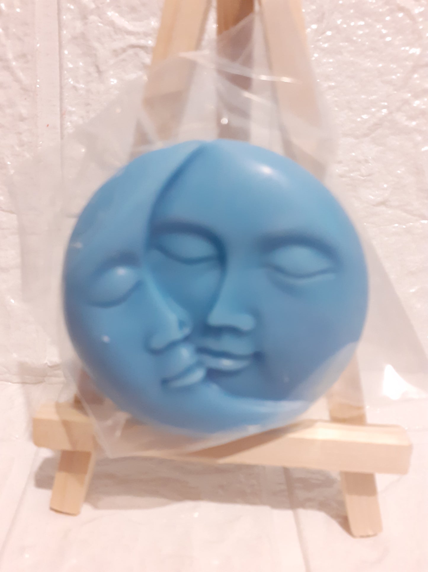 moon and sun face wax melt shapes