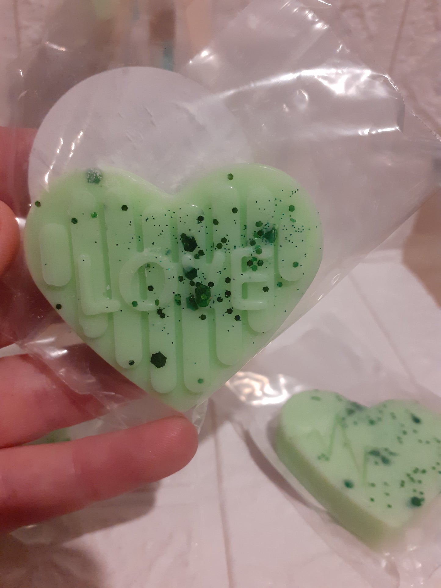 heart shaped melts