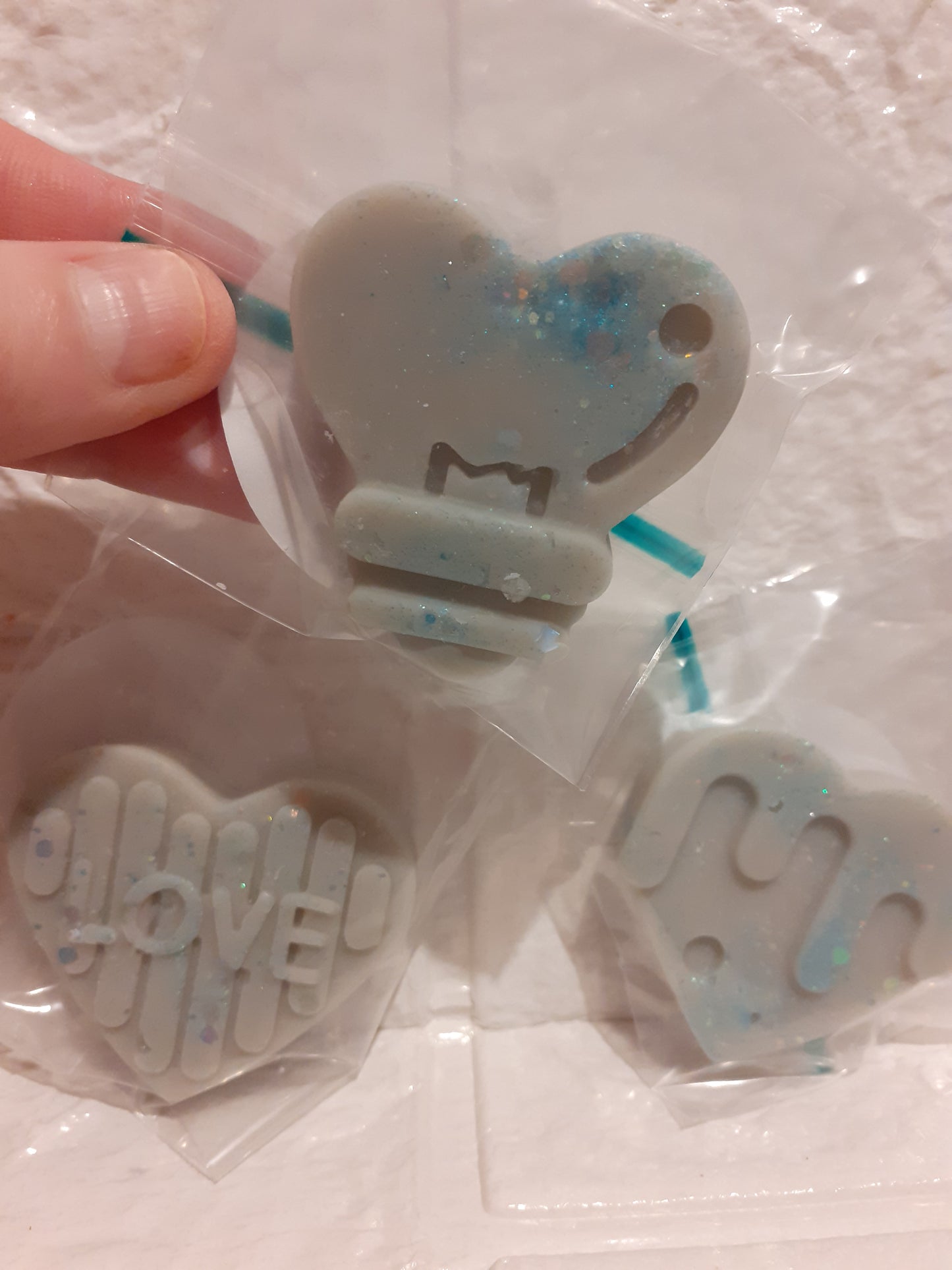 heart shaped melts