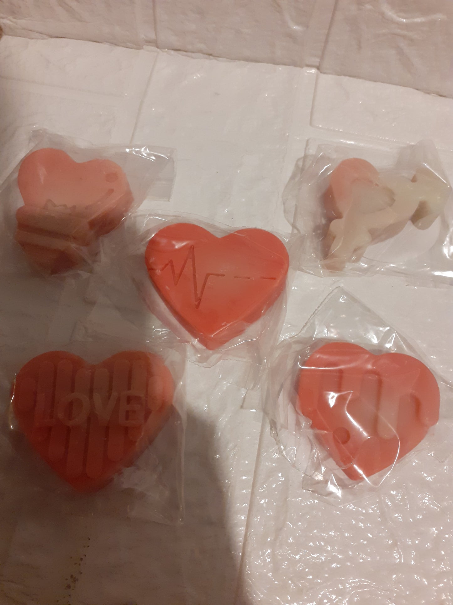 heart shaped melts