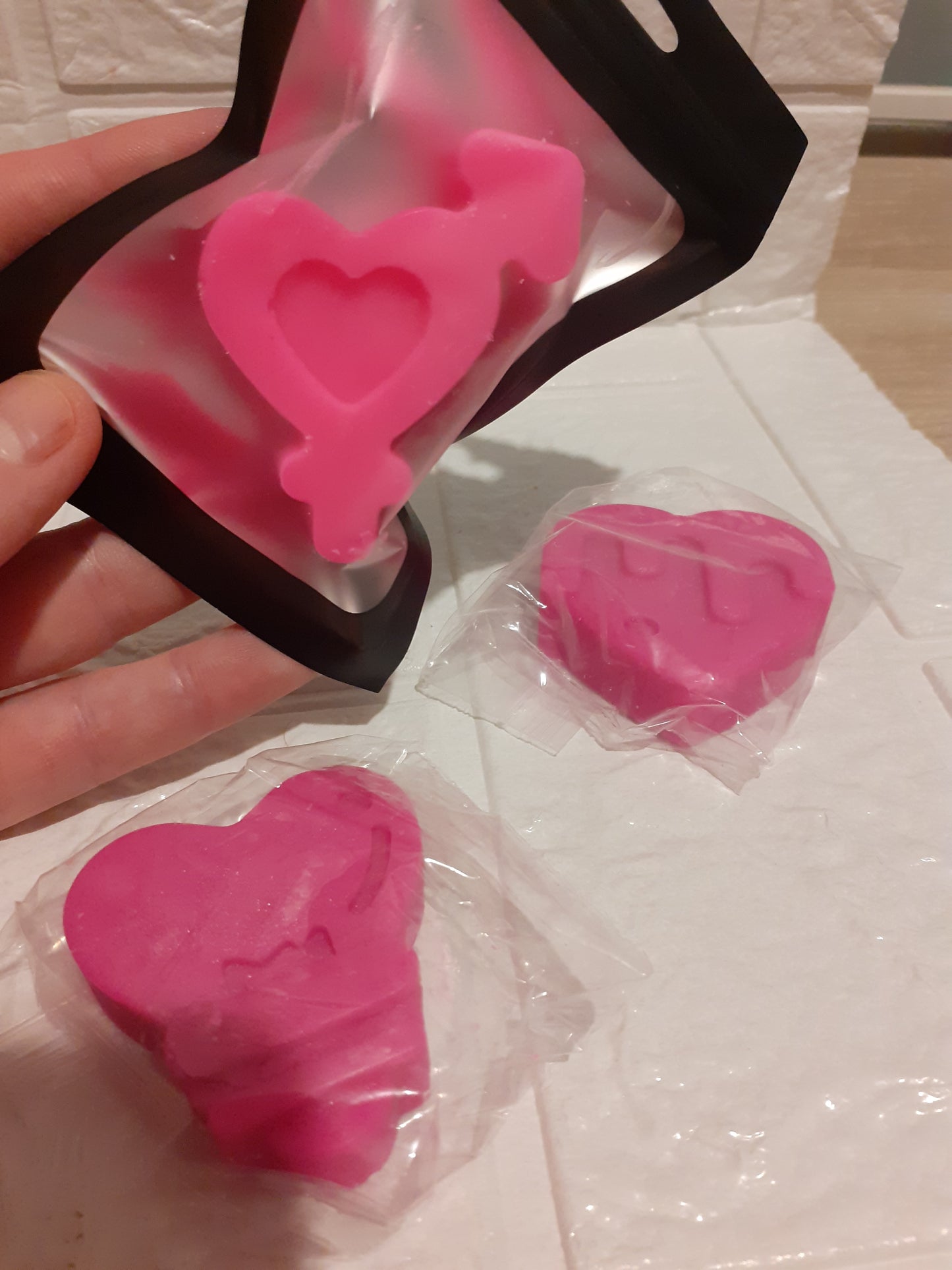 heart shaped melts