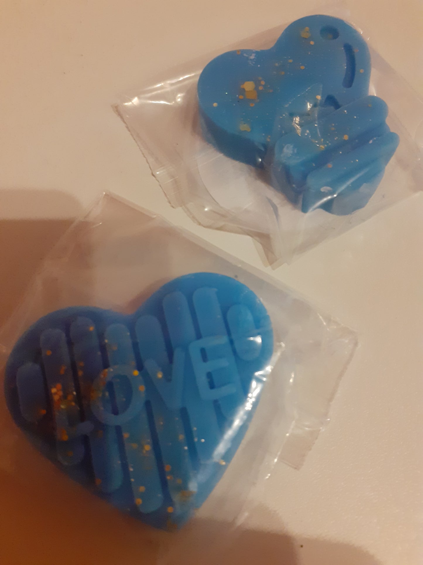 heart shaped melts