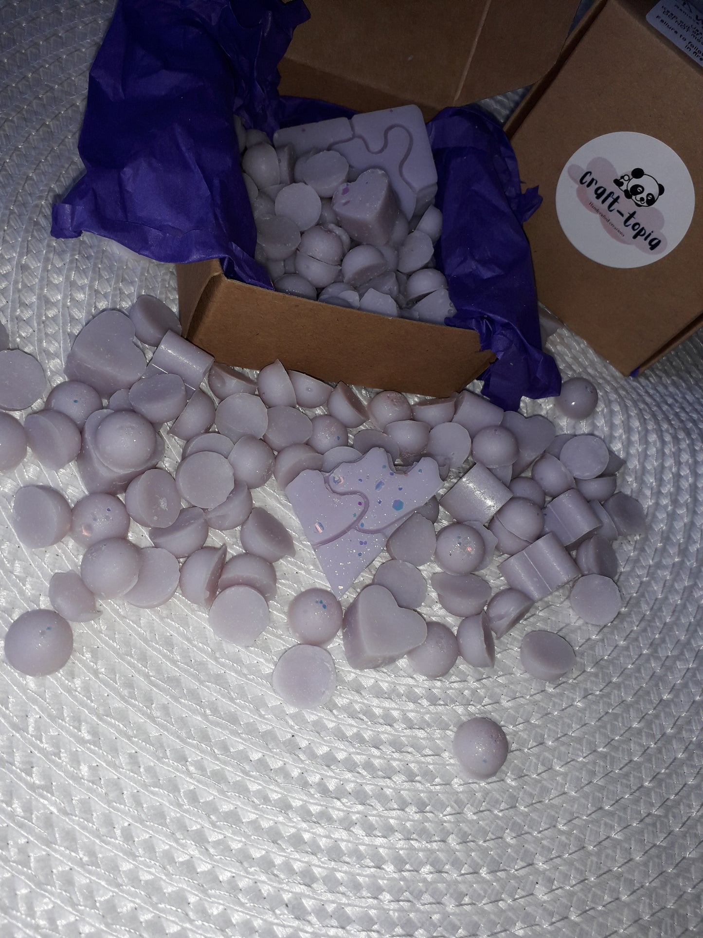 Lavender marshmallow scoopie box
