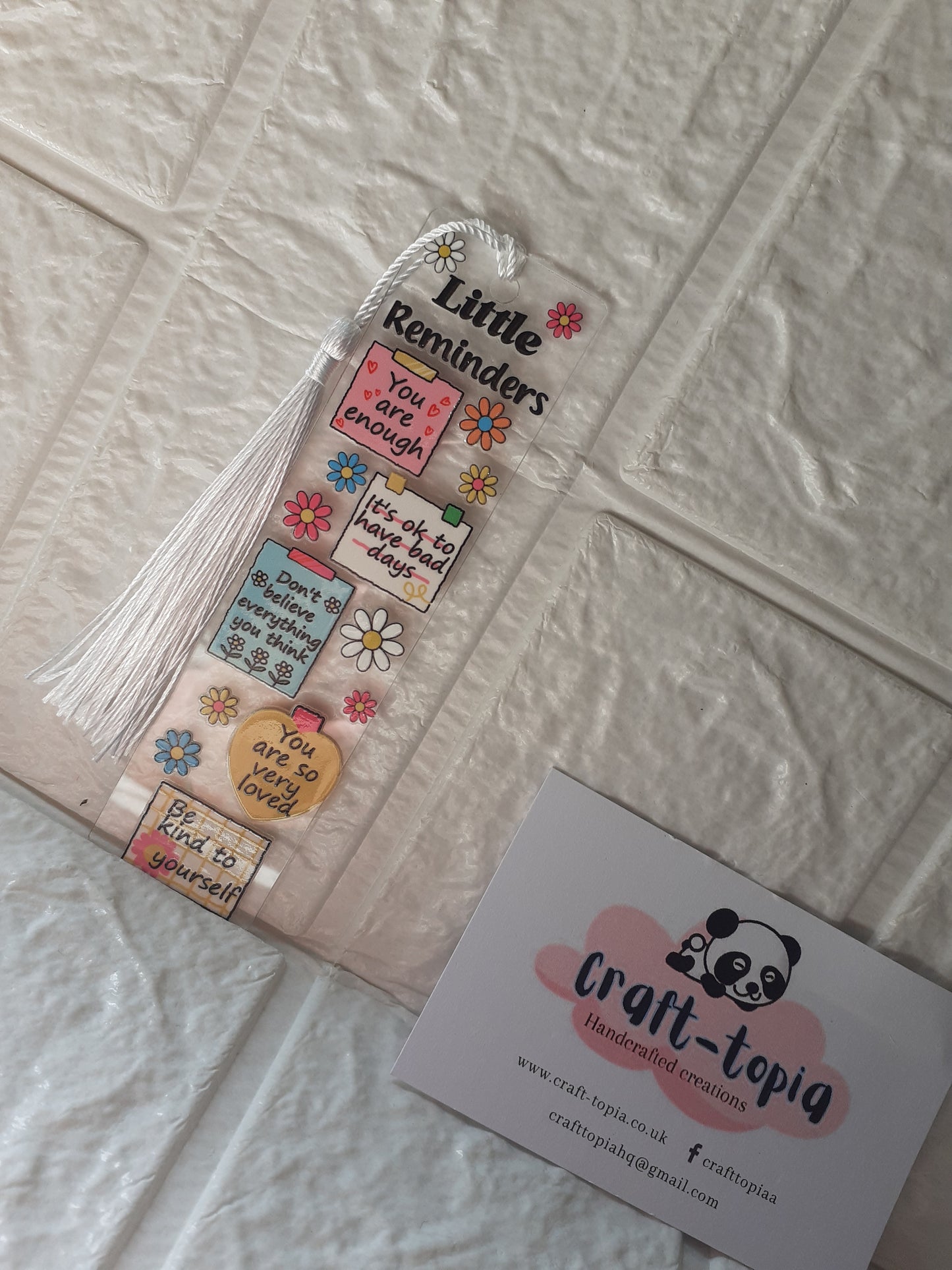 little reminders bookmark