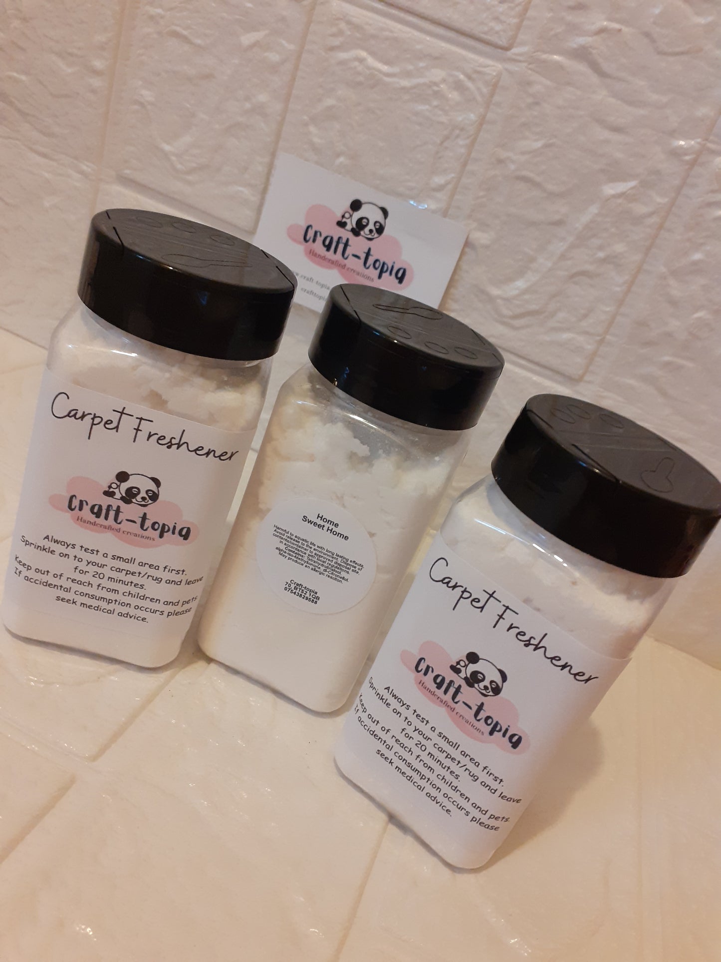 home sweet home carpet freshener (new version)