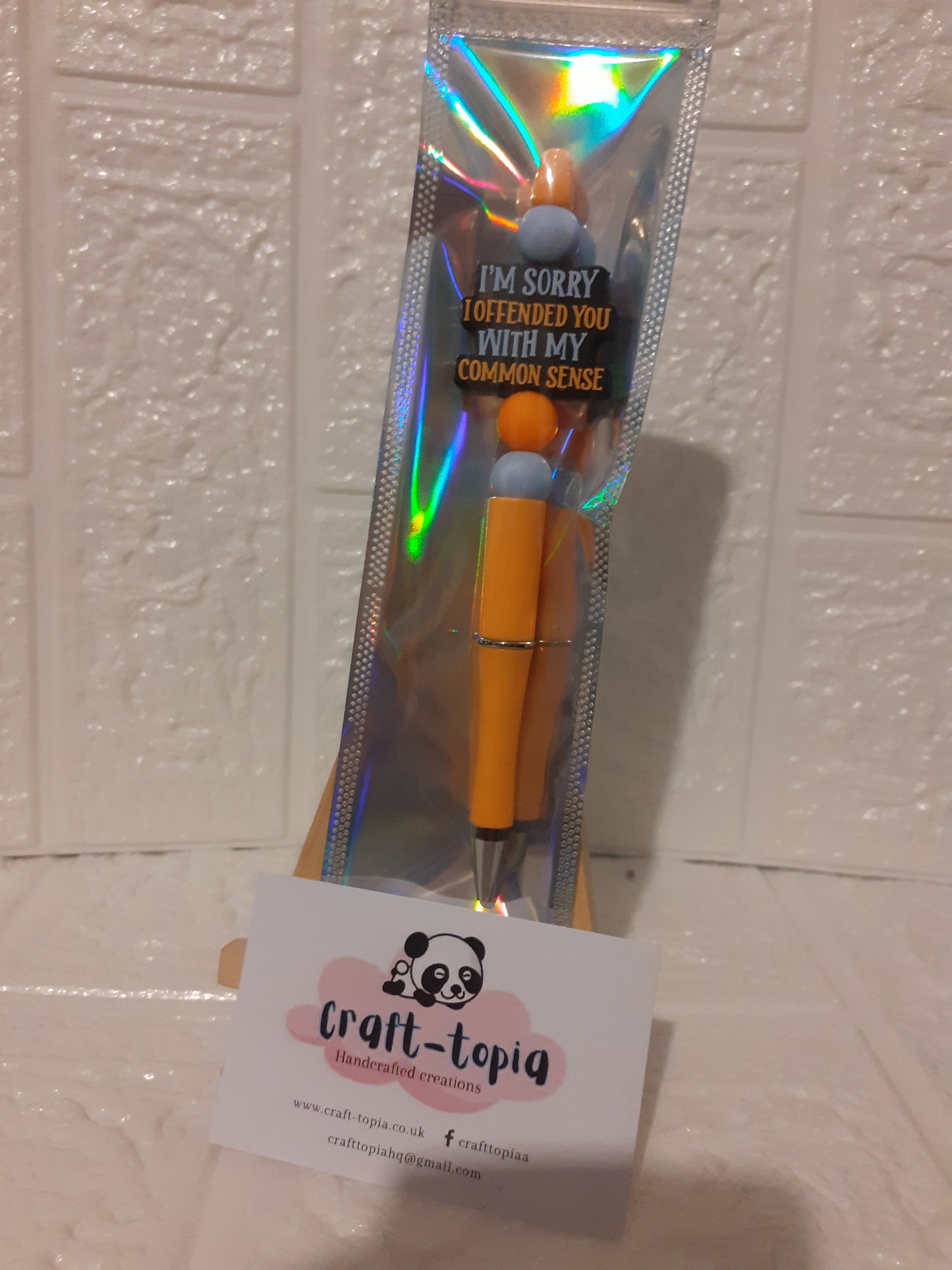 common sense orange pen