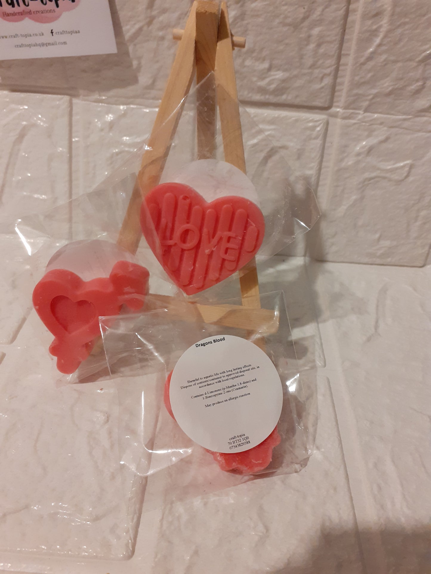 heart shaped melts
