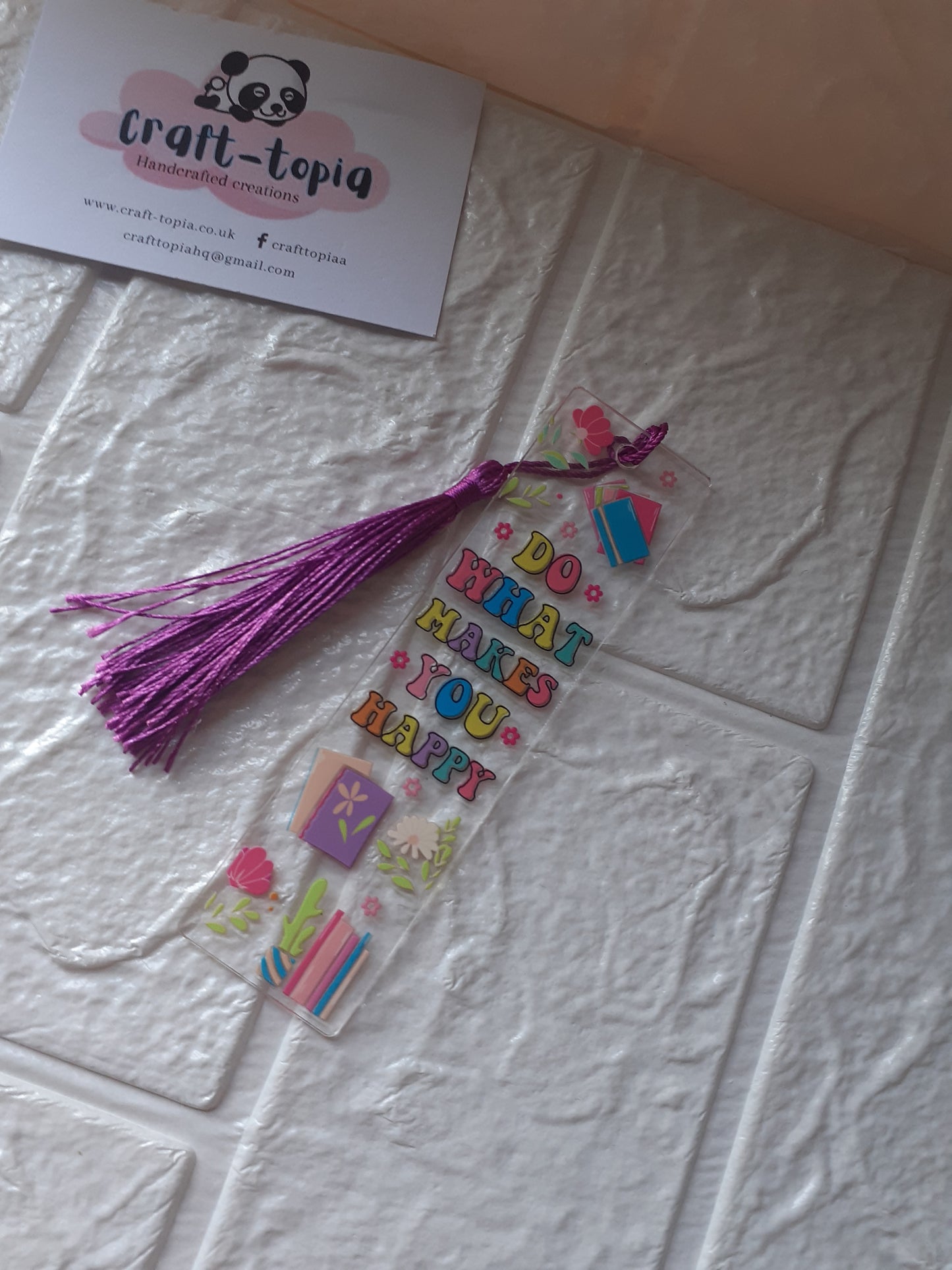 do what makes u happy bookmark