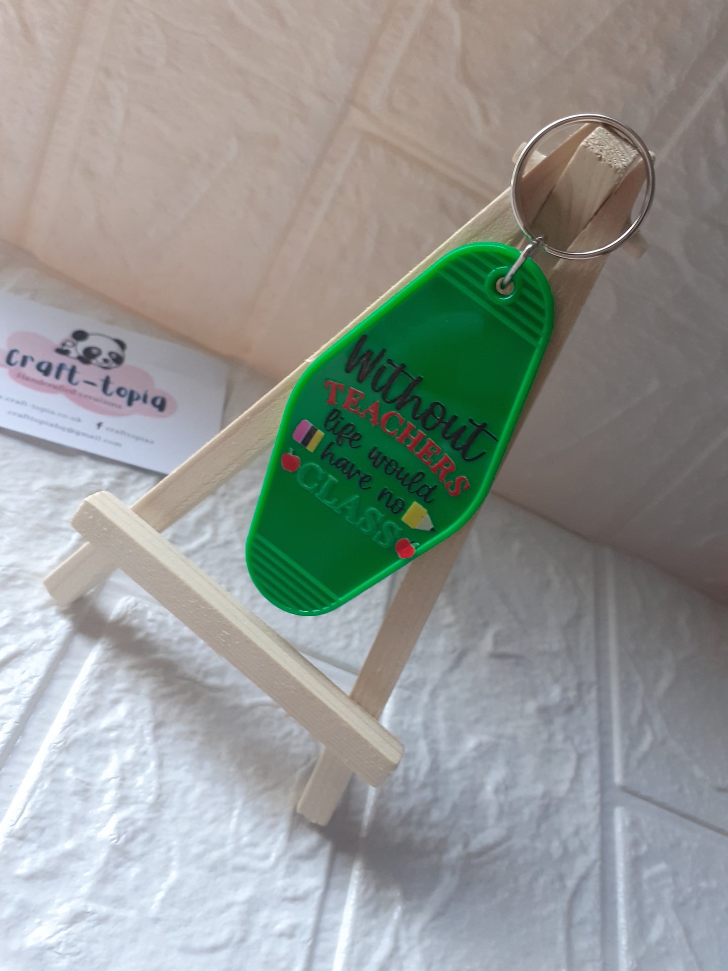 teacher keychain