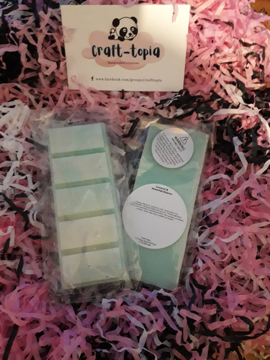 coconut and waterfall blooms snap bar