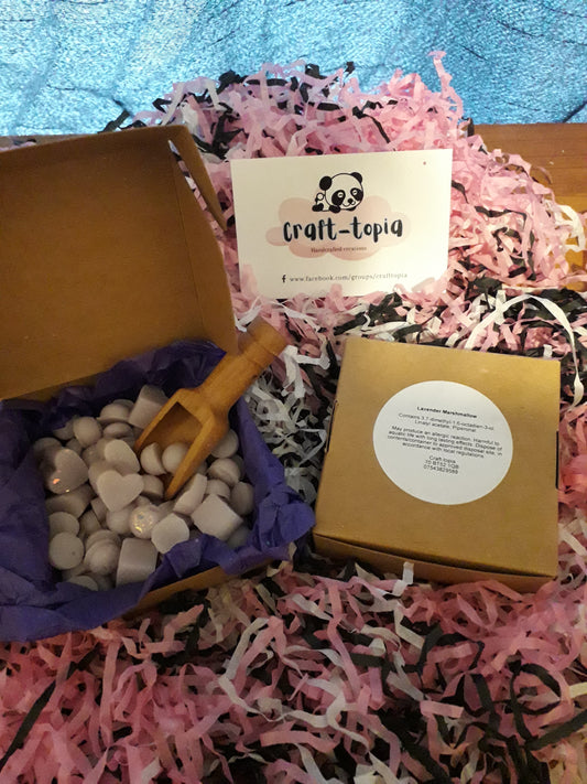 Lavender marshmallow scoopie box