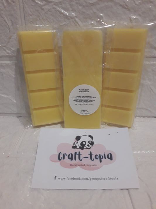 vanilla bean buttercream snap bar