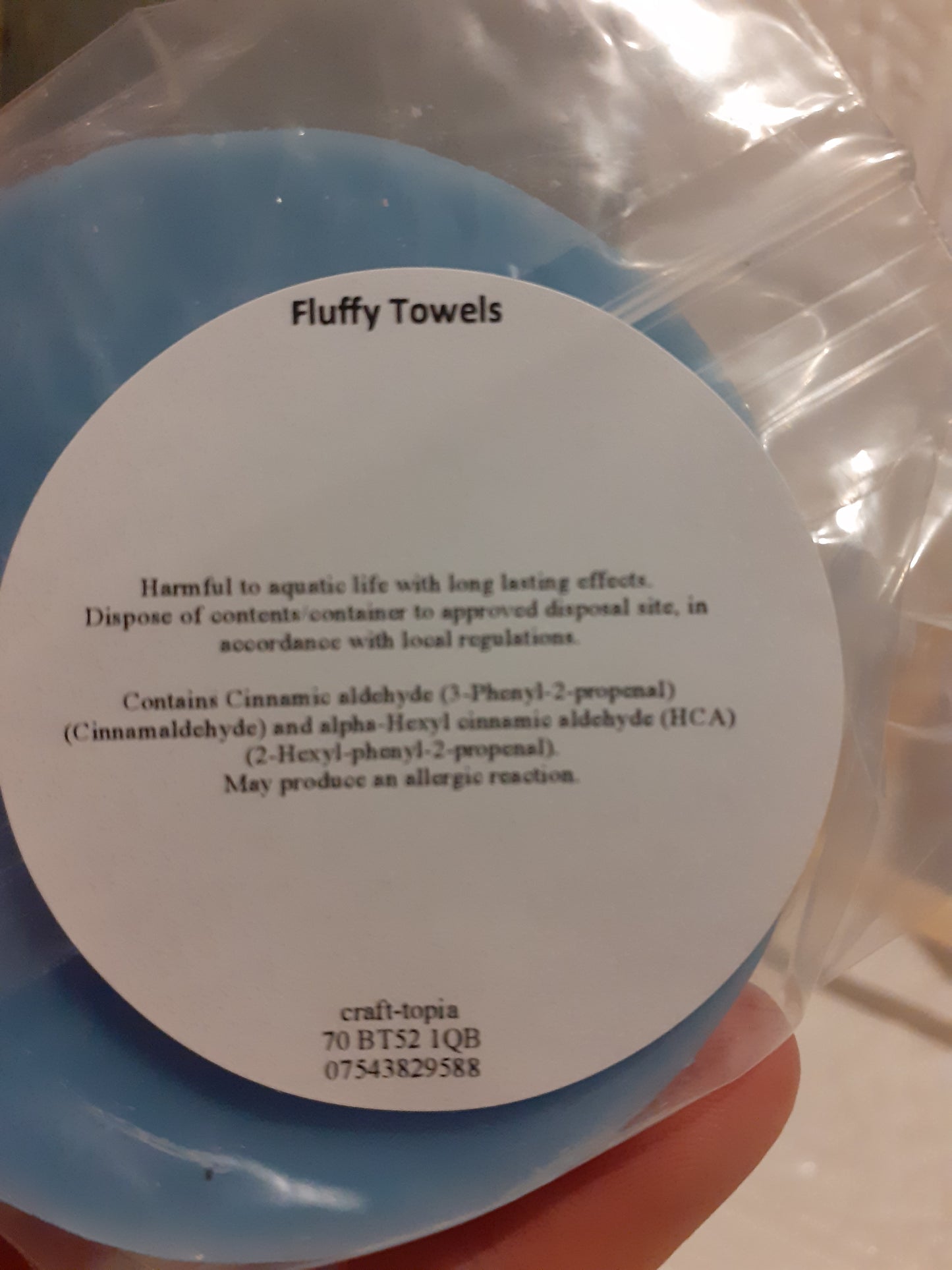 fluffy towels snap bar