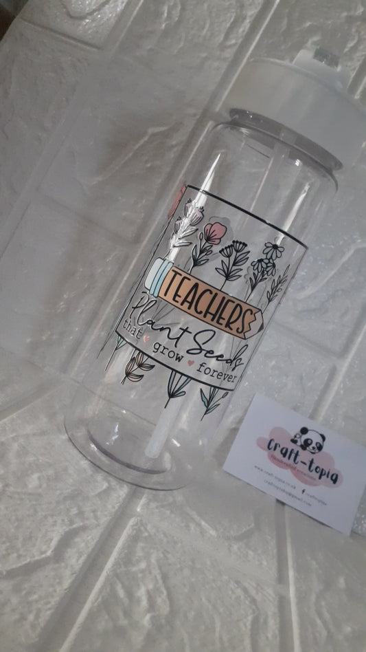 teacher water bottle