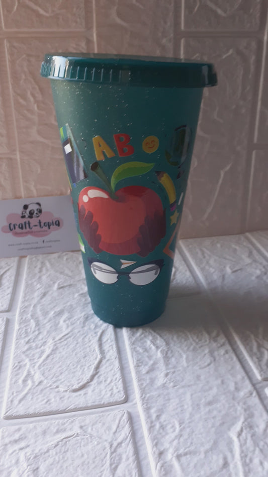 teacher cold cup
