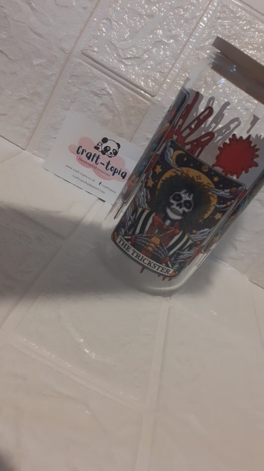 16oz horror glass libbey cup