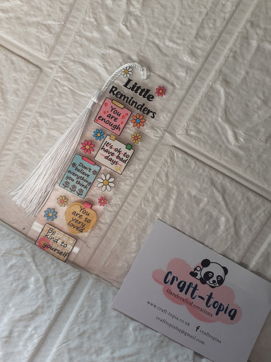little reminders bookmark