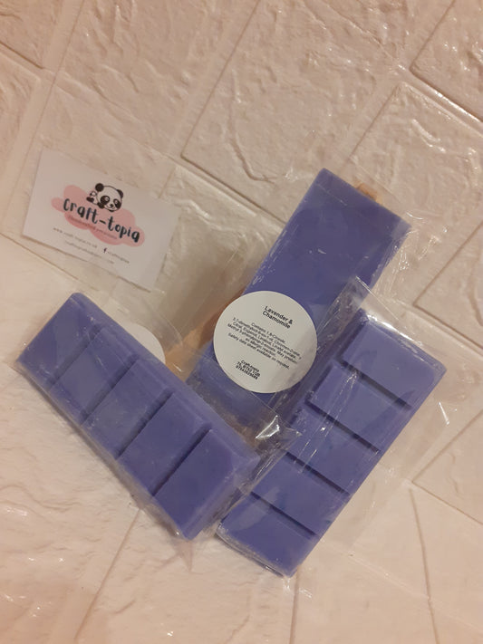 lavender and chamomile snap bar
