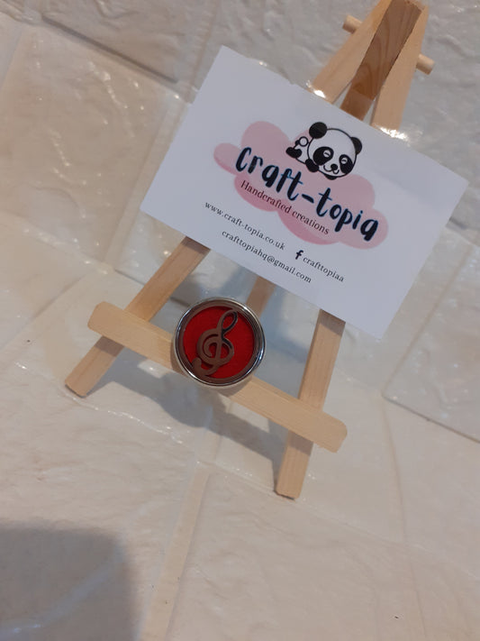 music note car vent clip