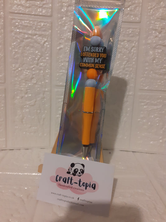 common sense orange pen