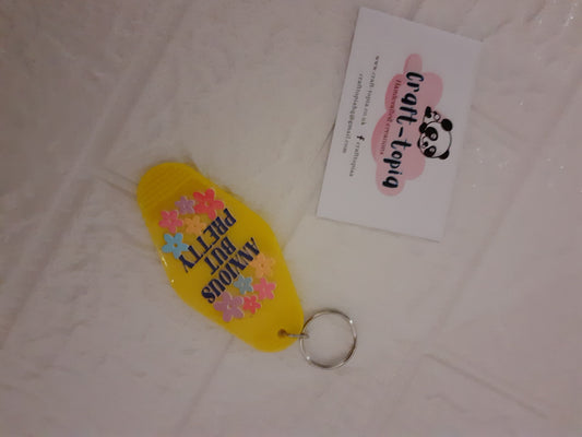 anxious keychain