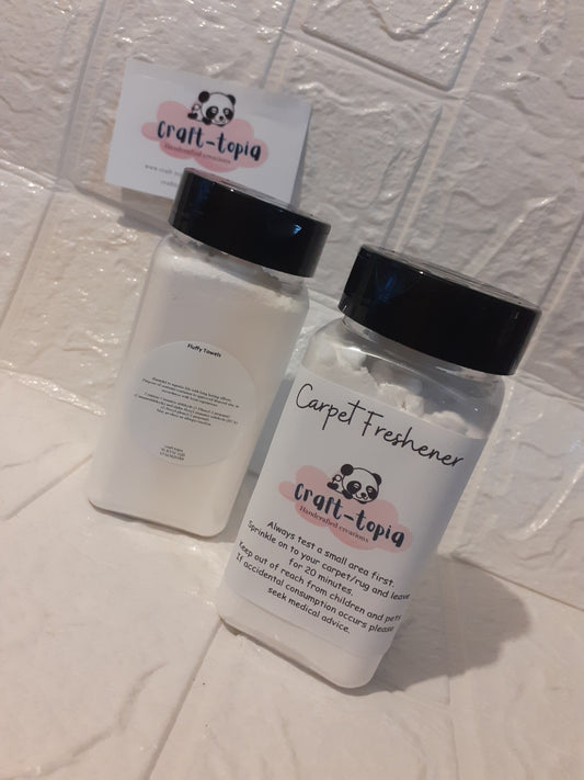 fluffy towels carpet freshener