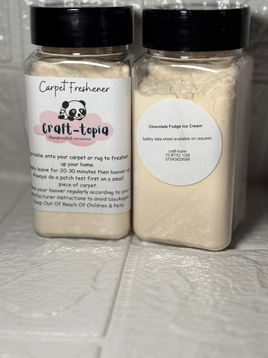 chocolate fudge icecream carpet freshener