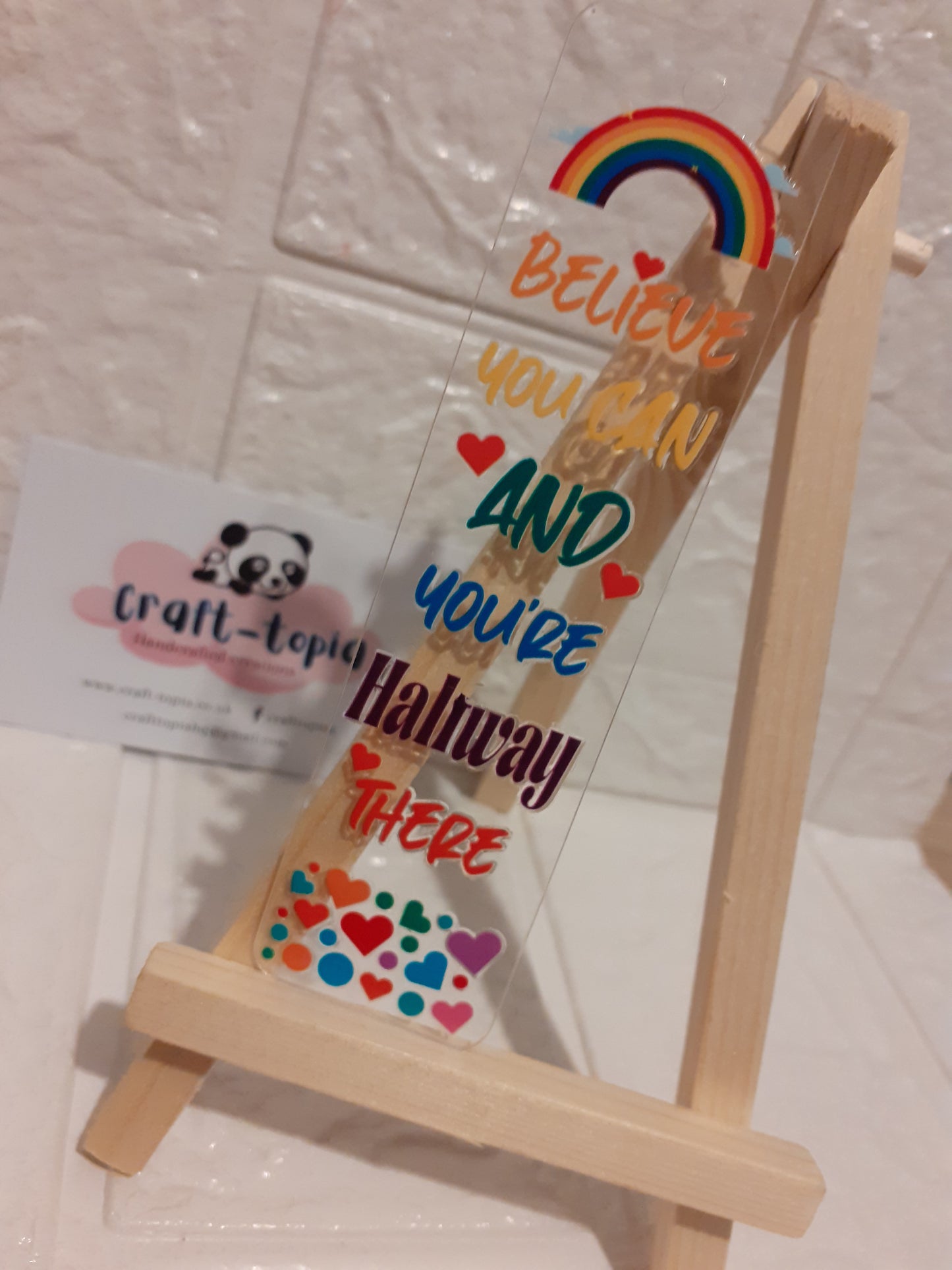 believe you  can and youre halfway there bookmark