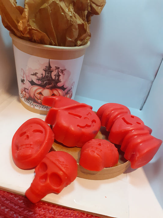 candy apple wax melt shape tub