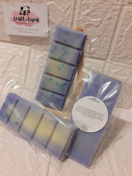 vanilla candy rock sugar snap bar