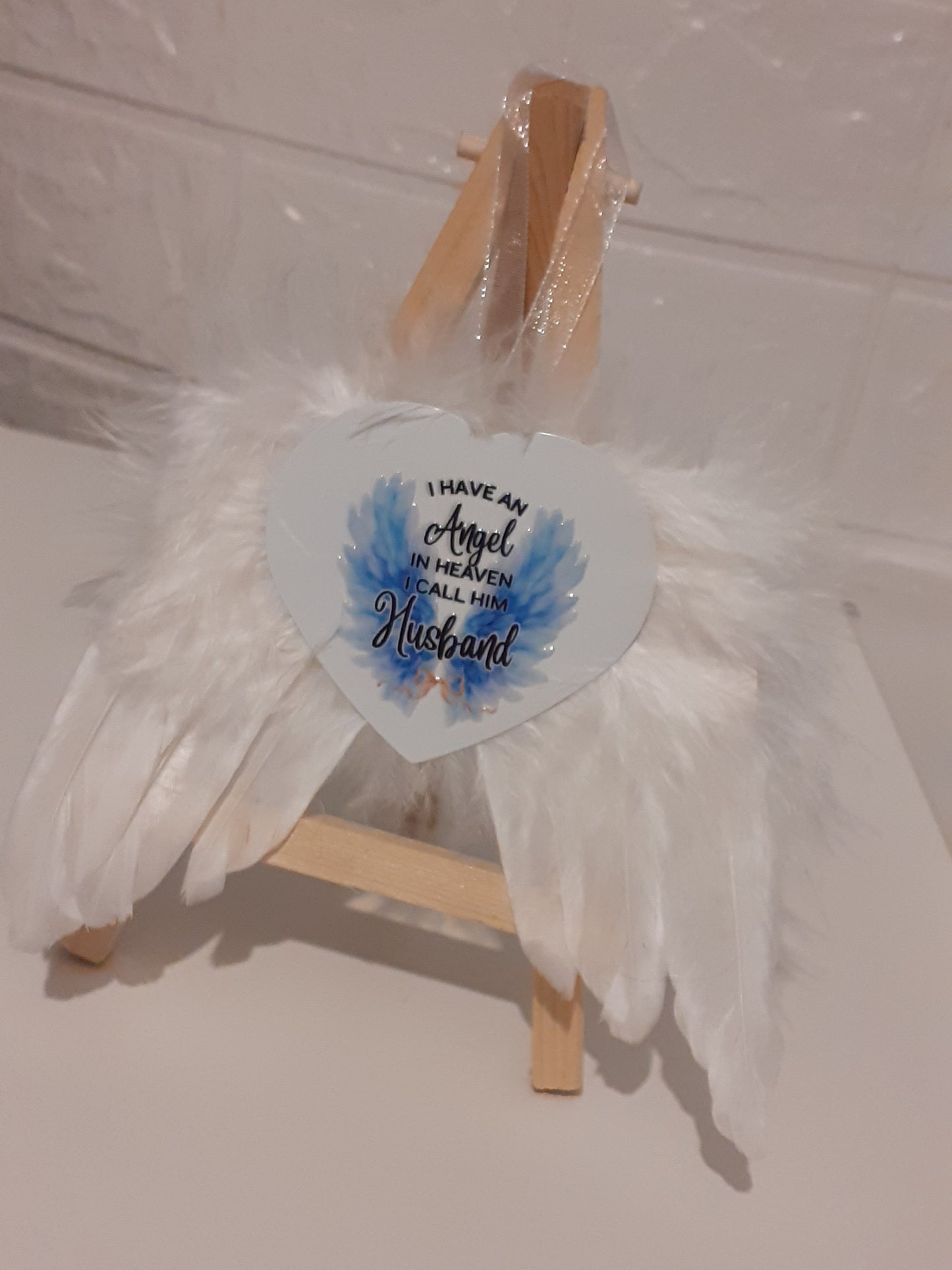 Angel wings memorial  decoration