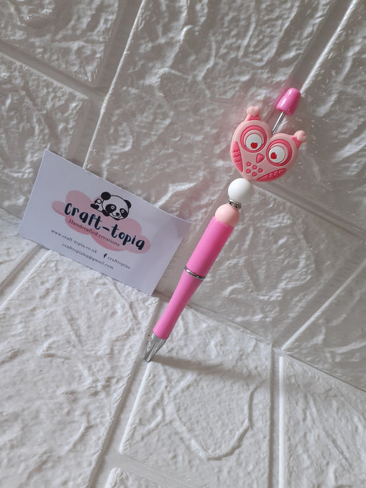 pink owl pen