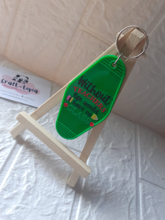 teacher keychain