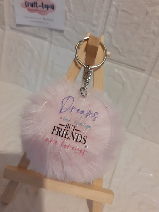 friend quote keychain
