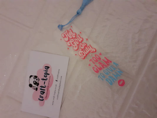 hot girls bookmark